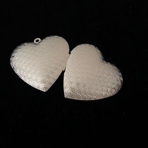 Sterling Silver Woman Love Heart Locket Valentines